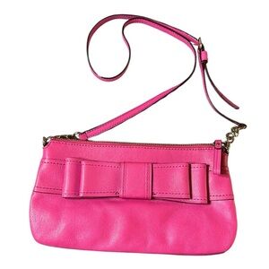 Kate Spade CelinaVillabella Pink Leather Swing Crossbody MSRP $298